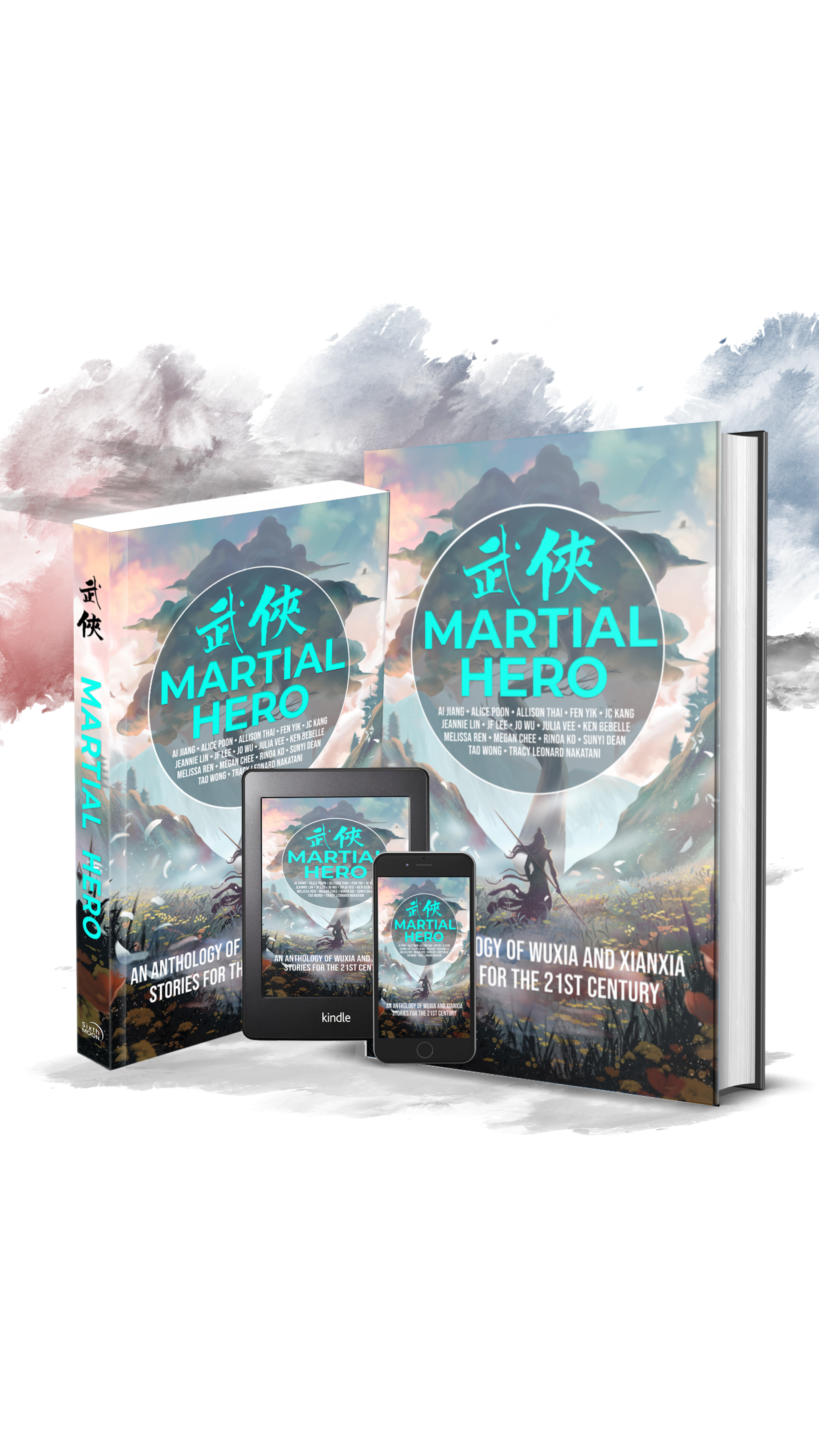 Martial Hero anthology cover and formats